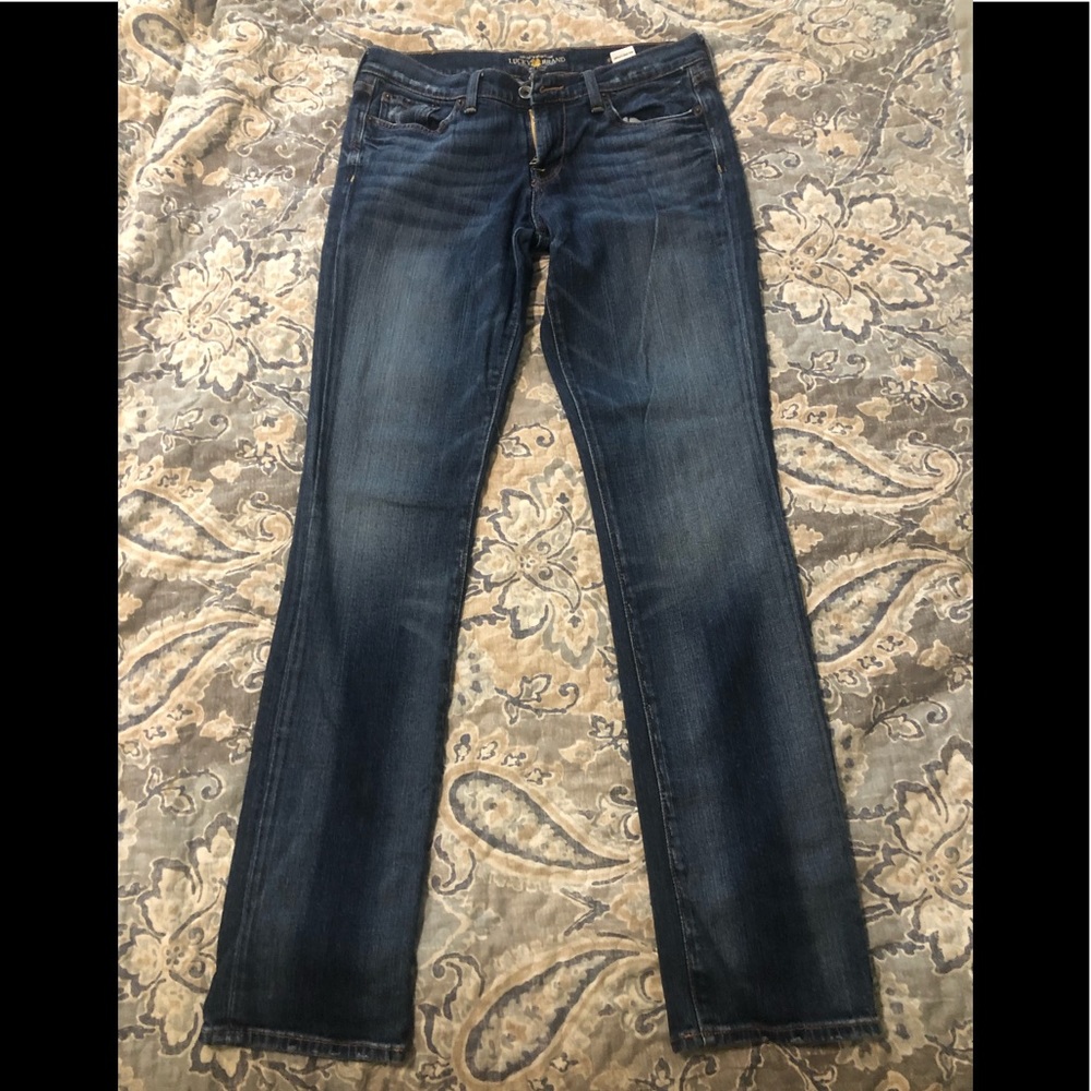 Lucky Brand Sweet N Straight leg jeans